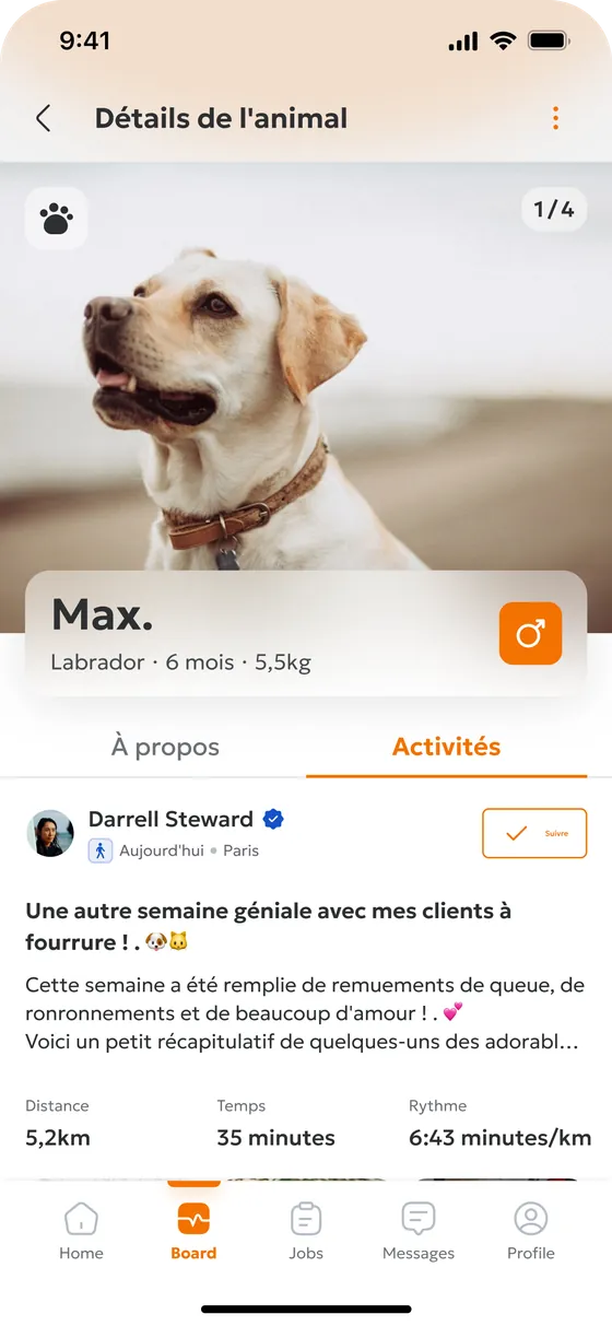 Fiche animal